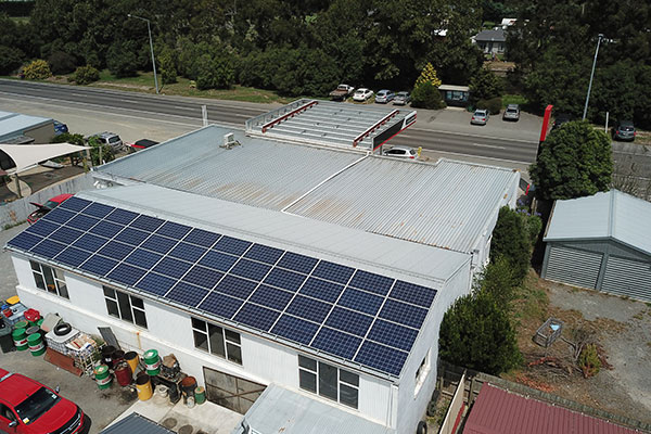 新西兰工商业光伏屋顶项目